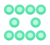Ipetboom 10Pcs Green Silicone Stethoscope Diaphragm Covers Protective Sleeves for Doctors Nurses Hospital Use Pediatrician and General Practitioner Accessories