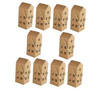 Ipetboom 10Pcs Handheld House Shaped Paper Boxes Multi Function Candy Containers for Weddings Parties and Celebrations Elegant Packaging for Unique Presentations
