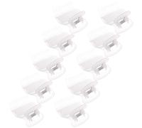Ipetboom 10pcs Heated Clamps for Hot Roller Clips Hot Curler Clips Secure Claw Design for Travel Heated Curlers and Hair Rollers