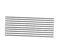 Ipetboom 10pcs High Density Graphite Stirring Rods for Electrolysis and Metal Melting Precision Graphite Rods for Laboratory Mixing and Industrial Casting Applications