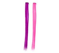 Ipetboom 10pcs Human Hair Extensions Plain Clip-in Straight for Cosplay Natural Look Deep Easy to Use Lightweight No Damage to Hair