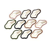 Ipetboom 10pcs Kawaii Hair Clips for Girls Cloud-shaped Snap Hairpins for Styling and Side Hair Lightweight and Comfortable for Daily Wear