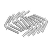 Ipetboom 10pcs M8x38mm Iron L-shaped Base Lock Bolts for Floor Fan Stand Replacement without Washer, Pedestal Fan Mounting Screws for Home Appliance Stabilization and Repair