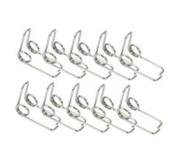 Ipetboom 10pcs Metal Trumpet Draining Springs Sturdy Easy to Clean Accessories for Trumpet Maintenance and Professional Playing