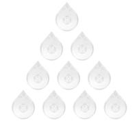 Ipetboom 10pcs Nail Line Roller Cases Transparent Acrylic Striping Tape Holders for Nail Art Manicure Tool Boxes for Precise Lines and Patterns