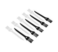 Ipetboom 10pcs Narrow Cleaning Brush Set for Precision Grooming and Tight Spaces Small Crevice Brushes with Soft Bristles Portable and Safe for Jewelry Shavers and Detailed Surface Cleaning