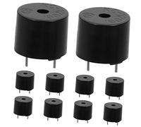 Ipetboom 10pcs Piezo Electric Tone Alarm Loud Sound Compact Design for Computers Printers Alarms Automotive Electronics and More