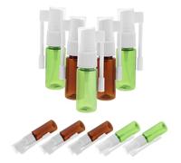 Ipetboom 10pcs Refillable Nasal Spray Bottle Pump Essential Oil Containers Spray Design for Travel and Daily Use Leak-Resistant Lightweight for Saline