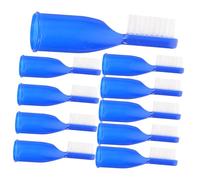 Ipetboom 10pcs Toothbrushes for Prison Use Safe Gentle Soft-bristled Design for Tooth Cleaning Compact and Lightweight for Easy Carrying for Inmates and Care Facilities