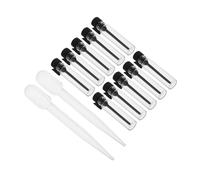 Ipetboom 10pcs Travel Perfume Bottle Essential Oil Sampler Vials Mini Makeup Bottles Fragrance Sample Vials Essential Oil Perfume