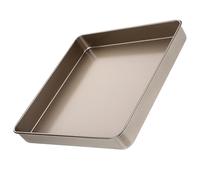 Ipetboom 11 Inch Square Non Stick Baking Pan for Cakes and Desserts, Carbon Steel Material Smooth Surface and Easy to Clean, for Home and Restaurant Kitchen Use by Professional Bakers
