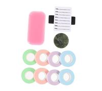 Ipetboom 11pcs Eyelash Grafting Supplies Lash Tapes Eyelash Extension Kit Fabric Tape for Safe Makeup Application