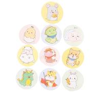 Ipetboom 120Pcs Cartoon Self Patches for Mini Round for Promotes Fast Healing and Protection from Dirt and