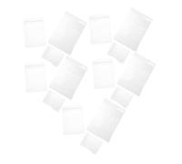 Ipetboom 120pcs Clear PVC Jewelry Storage Bags Resealable Self-sealing Pouches with Reinforced Durability Anti-tarnish Protection for Necklaces Rings Earrings Organizer for Jewelry
