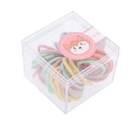 Ipetboom 120pcs Elastic Hair Bands Colorful Ponytail Holders Soft Stretch Hair Ties for Newborns and Assorted Colors Non-damaging Accessories