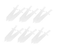 Ipetboom 12pcs DIY Cardboard Swords Lightweight for Pretend Play Knight Costume Halloween Party Decorations Creative Craft for School Activities and Castle Events