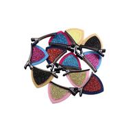 Ipetboom 12Pcs Double-sided Cat Ear Hairpins for Non-slip Alligator Clips Lovely Hair Accessories for Boy Girl Fancy Dress and Daily Wear