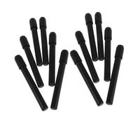 Ipetboom 12pcs Eyebrow Pencil Extender with Soft Gentle Brush Makeup Pencil Lengthener for Precise Brow Styling Firm Grip Holder Reducing Hand Tremors for Beginners and Professionals