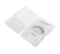 Ipetboom 12pcs False Eyelash Trial Card with Realistic Lash Preview for Salon and Makeup Practice Professional Lash Try Tool and Extension Selection
