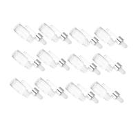 Ipetboom 12pcs Glass Dropper Bottle Leakproof Reusable Small Empty Bottle for Travel Essential Oil Sub