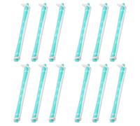 Ipetboom 12pcs Hair Perm Rods Overnight Heated Curlers for Women Rollers for Hair Volume Heatless Curls Bun Styling Tools