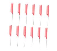 Ipetboom 12Pcs Pintail Hairdressing Comb Set for Hair Styling Highlighting and Coloring Precision Tail Comb for Salon Use for Barbers and Hairdressers