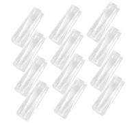 Ipetboom 12pcs Plastic Blind Wand Tip Handles Replacement Parts Lightweight Blind Rod Handle Grip for Broken Curtains with White Curtain Holdbacks for Vertical