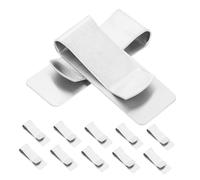 Ipetboom 12pcs Stainless Steel Money Clip Minimalist Wallet Clamp for Men and Women Durable Rust Resistant Cash and Card Holder Practical Organizer for Business Travel and Daily Use