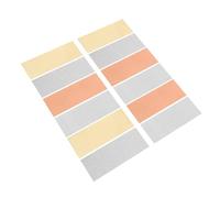 Ipetboom 12pcs Zinc Copper Iron Sheeting Kit for Fruit Battery Experiments Interactive Science Materials for Primary and Educational Chemistry Tests