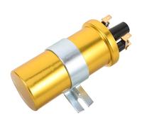 Ipetboom 12V Universal Oil Immersed Ignition Coil for Car Suv Truck and Motorcycle Engines Oil Cooled Auto Ignition Coil Replacement Dlb105 Acu105 Vehicle Spark System