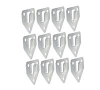 Ipetboom 15pcs Fire Extinguisher Wall Bracket Triangular Mounting Hooks Heavy-Duty Iron Holder for Home Safety Space-Saving Wall Fire Extinguisher Hook Bracket
