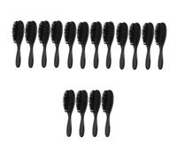 Ipetboom 16pcs Beard Brush Gentle Grooming Tool for Facial Hair Care Compact Neck Duster Brush for Men for Barbershop and Personal Use