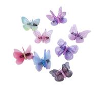 Ipetboom 16pcs Colorful Butterfly Hair Clips Delicate Stereoscopic Design for Girls Lightweight and Easy to Use Hair Accessories for Festivals and Special Occasions