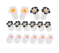 Ipetboom 16pcs Silicone Nail Separators with Floral Design for Pedicure Toe Alignment and Bunion Correction Reusable Toe Spacers for Precise Nail Polish Application and Manicure Accessories
