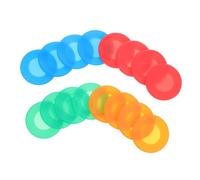 Ipetboom 16pcs Silicone Stethoscope Diaphragm Covers Portable Protective Head Caps for Nurses and Doctors in Hospital Clinic Use