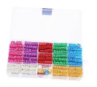 Ipetboom 170pcs Hair Jewelry Rings Set Metal Dreadlocks Cuffs for Braids Unique Diy Accessories for Hair and Beard for Festivals and Parties