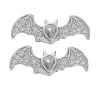 Ipetboom 1Pair Bat Earrings for Women Gothic Halloween Statement Ear Studs Lightweight Small Earrings for Parties Weddings and Daily Wear Unique Jewelry Decoration for Teens