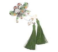 Ipetboom 1Pair Retro Asian Traditional Hair Clips Vintage Chinese Tassel Hairpins for Artistic Mini Kite Shape Decorative Accessories for Hanfu Outfits