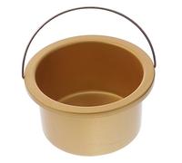Ipetboom 1Pc Aluminum Wax Melting Pot Reliable Heat Resistant Wax Heater Accessory for Hair Removal Simple Handle Design for Safe Use Waxing Bowl Container for Home and Salon