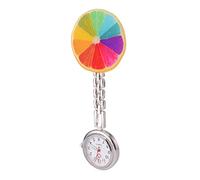 Ipetboom 1pc Colorful Pendant Clock for and Doctors Clip and Keeper for Medical Professionals for Everyday Use and Clinical Settings