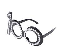 Ipetboom 1PC Creative Birthday Party Glasses Fun Decorative Eyewear for Celebrations Lightweight Sturdy Design Unique Digital Lens Prop for Photo Opportunities for Birthday Celebrations and