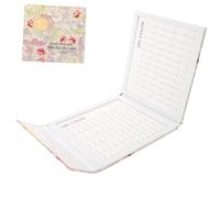 Ipetboom 1pc Nail Nail Art Brushes Samples Nail Plate Display Sticker UV Gel Nail Polish Nail Palette Nails Sparkly Gel Nail Polish Card Nail Kit Nail Charms Nail File Abs White