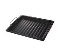 Ipetboom 1Pc Non Stick Grilling Pan Extra Thick BBQ Supplies for Outdoor Cooking Lightweight and Frying Tray for Camping and Picnics for Broiled Meats and Easy Cleanup