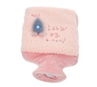 Ipetboom 1pc Plush Hand Warmer Water Injection Hot Water Bag for Convenient Use Reusable Plush Material Random Colors