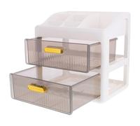 Ipetboom 1pc Transparent Drawer Organizer for Makeup and Cosmetics Storage Versatile Sundry Case for Home Office Bedroom and Bathroom Use