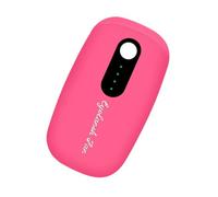 Ipetboom 1pc USB Eyelash Dryer Shaped Bracket No Leaf Fan for Quick Drying of False Eyelashes Low Noise Makeup Tool Rosy Color and Nail Art