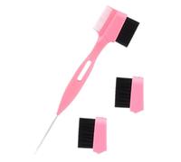 Ipetboom 1set Portable Eyebrow Brush Replaceable Dual-ended Hair Edge Comb for Women for Eyebrow Shaping and Grooming Compact Design Tool