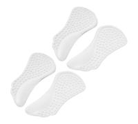 Ipetboom 2 Pairs Silicone Arch Support Half Insoles, Anti-Slip Gel Foot Pads Massage Particles for Sports and Daily Use, Unisex Shoe Cushions for Plantar Relief