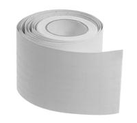 Ipetboom 2 Rolls Adhesive Skirting Board Cover Each Flexible PVC Baseboard Molding Trim with Wood Grain Design Peel and Stick Wall Trim for Living Bedroom Corridor Decoration