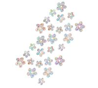 Ipetboom 2 Sheets Silver Flower Window Clings with Anti-Collision and No Residue PVC Material, Static Sun Catcher Decals for Patio Door and Sliding Glass Door, for Dining Room Or Living